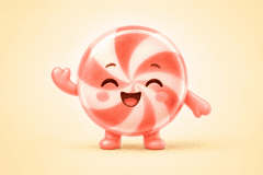 アメちゃん・わらう