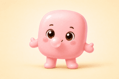 ガムくん・ななめ