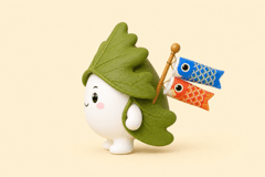 かしわくん・よこがお