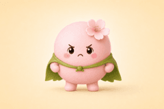 さくらこ・おこる