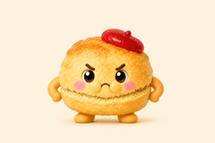 スコン・おこる